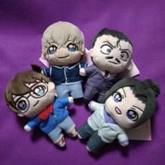 名探偵コナン KIRA MUCCHI ミニぬいぐるみ3種セット タグ付き 名探偵コナン KIRA MUCCHI ミニぬいぐるみ 4種セット① - メルカリ