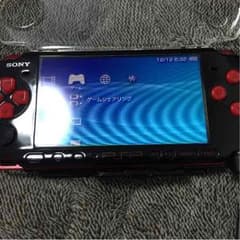美品 PSP 3000 限定色 ブラック レッドのサムネイル