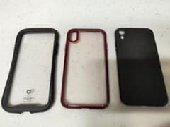 iphone XR用 ケース３種類セット iFace spigen torrasのサムネイル