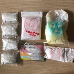 赤水玉シャワーキャップ　wak092017様専用のサムネイル