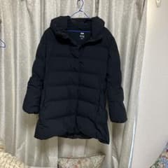 ユニクロダウンコート　xxl ブラックのサムネイル