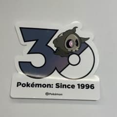 포켓몬 30주년 기념 스티커 요마와루 한국 한정 팝업