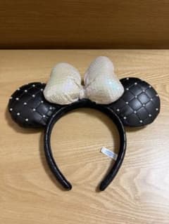 東京ディズニーリゾート カチューシャ ブラック キルティングのサムネイル