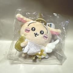 ナガノキャラクターズ ふわぱたエンジェルマスコット うさぎ タグ付きのサムネイル