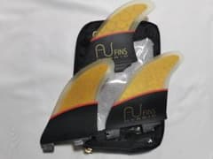 AUフィン AUfins FCS2 トライフィン ブラックイエロー スラスター AUフィン AUfins FCS2 トライフィン ブラックイエロー スラスター