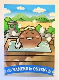なめこ ～温泉でんふんふ～ A4クリアファイルセットのサムネイル
