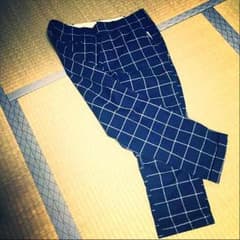 チェックスラックス風パンツのサムネイル