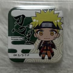 격 레어 NARUTO 우즈마키 나루토 선인 모드 스퀘어 캔 배지