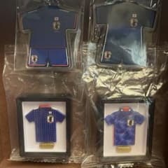 サッカー日本代表 マグネット＆アクリルチャーム 4点のサムネイル