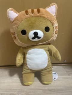 리락쿠마 한가로이 고양이 인형 XL