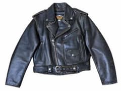 90s ~ 00s HARLEY-DAVIDSON 本革 ダブルライダースのサムネイル