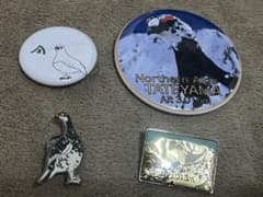 立山 雷鳥 ピンバッジ 4点セットのサムネイル