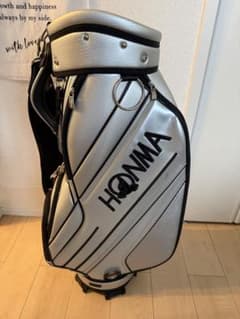 HONMA ゴルフバッグ シルバー ストライプ HONMA ゴルフバッグ シルバー ストライプ - メルカリ