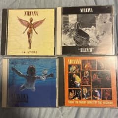NIRVANA CD4枚セットのサムネイル