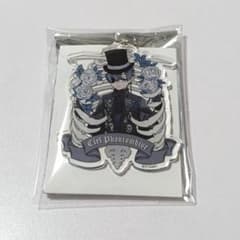 黒執事展 BLACK LABEL アクリルキーホルダー 缶バッジ 黒執事 Black label グレイ ヴォルフ缶バッジ アクリルキーホルダー
