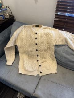 Leeson Handknits PURE NEW WOOL 古着ニットのサムネイル