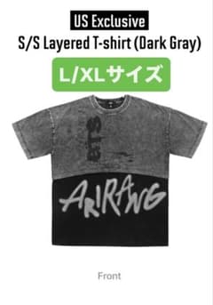 BTS ARIRANG アメリカ　US 限定　レイヤードTシャツ　L/XLサイズのサムネイル