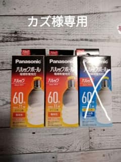 カズ様専用　Panasonic パルックボール 60W相当 2個セットのサムネイル