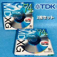 新品未開封】TDK MD XG 74分 2枚セット ミニディスク 日本製 - メルカリ