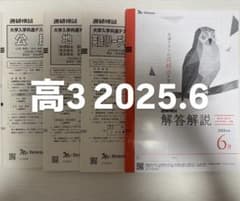 2025年6月実施 ベネッセ総合学力テスト （進研模試）高3生対象 - メルカリ