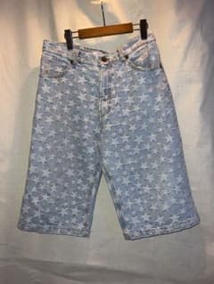 正規品Farfetch購入】ERL スタージャガードデニムハーフパンツ - メルカリ