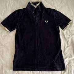 Fred Perry ポロシャツ 英国製 ブラック　36 Sサイズのサムネイル