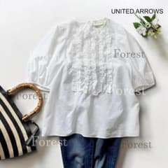 MANTECO フリル ショートスリーブ ブラウス UNITED ARROWS - メルカリ