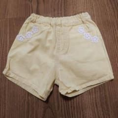 bobson キッズ ショートパンツ 花柄刺繍のサムネイル