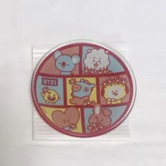 BT21 5주년 기념 아트전 유리 플레이트