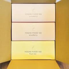 Yogini Food 100 3箱（フルーツミックス1箱、ストロベリー2箱） - メルカリ