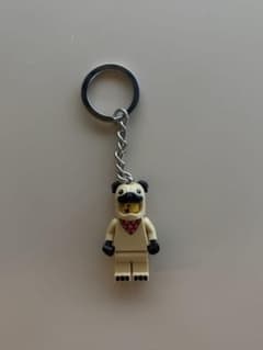 LEGO レゴ パグの着ぐるみ ミニフィギュア キーホルダーのサムネイル