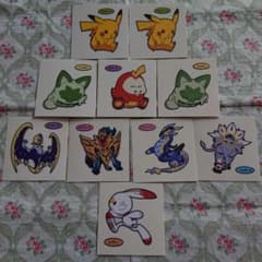 ポケモンパンデコキャラシール １０枚のサムネイル