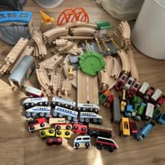 BRIO トーマス 他 木製レール 大量セット まとめ売り すぐ遊べる 