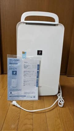 SHARP プラズマクラスタ− 衣類乾燥除湿機 CV-L71-Wのサムネイル
