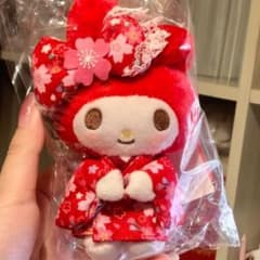 サンリオ マイメロディ 桜着物 ぬいぐるみのサムネイル
