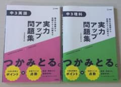実力アップ問題集 中3 理科 英語 2冊セットのサムネイル