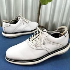 FootJoy トラディションズ スパイクレス ホワイト 57933J 27.5 FootJoy トラディションズ スパイクレス ホワイト 57933J 27.5 - メルカリ