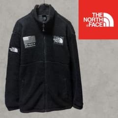 【美品】ノースフェイス　ボアフリースジャケット　ブラック　メンズLのサムネイル
