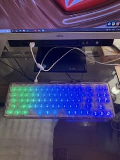 YUNZII X71 メカニカルゲーミングキーボード ピンク新品未使用 - メルカリ