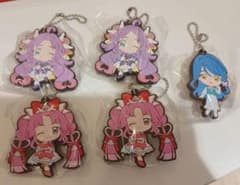 名探偵プリキュア ラバーマスコット2 ストラップ 5個セット - メルカリ
