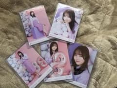 乃木坂46 生写真　anniversary 田村真佑　5種コンプのサムネイル