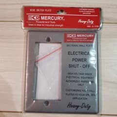 MERCURY ワイドスイッチプレート スイッチカバーのサムネイル