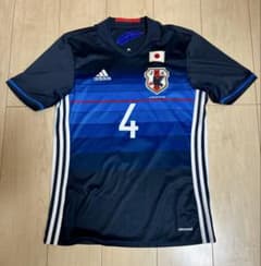 adidas サッカー日本代表ユニフォーム 本田圭佑 #4 2014W杯 円陣