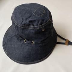 【極美品】45R　再び6.5のセイルハット　インディゴ　デニム 　ワーク素材 極美品】45R 再び6.5のセイルハット インディゴ デニム ワーク素材