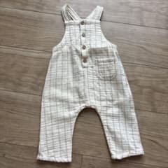 ZARA BABY ストライプ柄 サロペット 68cmのサムネイル