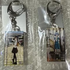 まちじゅうエヴァンゲリオンJR 綾波レイ、マリ、アクリルキー