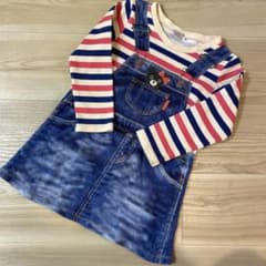 ミキハウス ダブルビー ワンピース チュニック 110のサムネイル