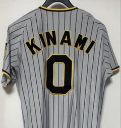 阪神タイガース　木浪聖也０　ユニフォーム　ビジター　Oサイズ 阪神タイガース 木浪聖也0 ユニフォーム ビジター Oサイズ - メルカリ