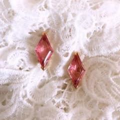本物ニナリッチ♡アンティーク ヴィンテージジュエリー♡イヤリング ピンクのサムネイル