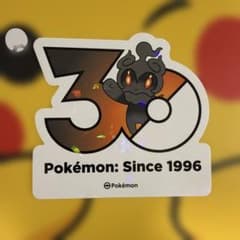 韓国限定 ポケモン メガフェスタ 30周年ランダムステッカー マー